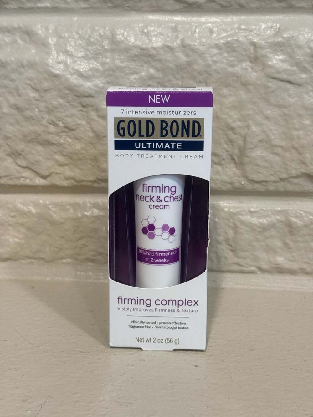 Gold Bond Ultimate Firming Neck & Chest Body Treatment Cream, 2 oz